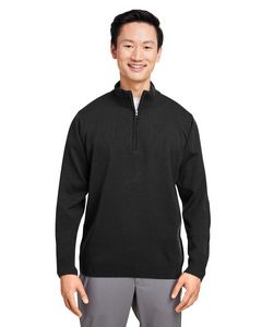 Harriton® Unisex Pilbloc™ Quarter-Zip Pullover Sweater