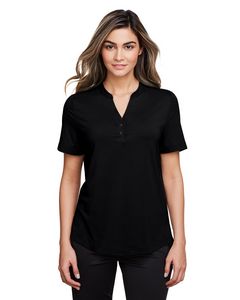 North End® Women's JAQ Snap-Up Stretch Performance Polo