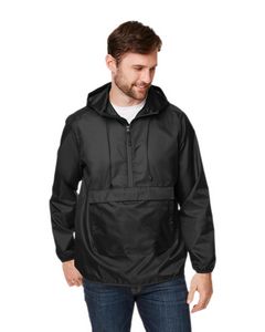 Team 365® Unisex Zone Protect Packable Anorak Jacket