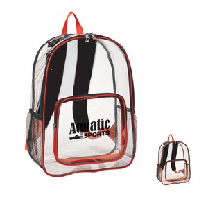 [3601] Clear Backpack