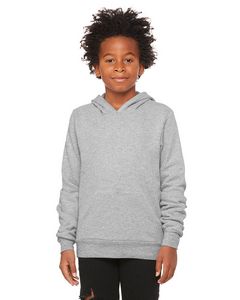 [3719Y] BELLA+CANVAS® Youth Sponge Fleece Pullover Hooded Sweatshirt