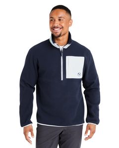 [628407] Puma Golf® Men's Fleece Quarter-Zip Pullover