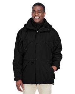 [88007] North End® Men's 3-in-1 Parka with Dobby Trim