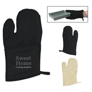 [9002] Quilted Cotton Canvas Oven Mitt