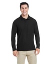 Core 365™ Men's Fusion ChromaSoft™ Long Sleeve Pique Polo