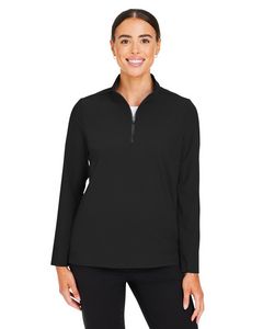 [DG410W] Devon & Jones™ Women's CrownLux Performance® Windsor Welded Quarter-Zip Pullover