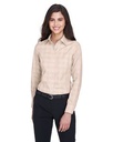 Devon & Jones™ Women's Crown Collection® Glen Plaid Woven Dress Shirt
