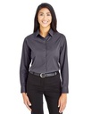 Devon & Jones™ Women's CrownLux Performance® Tonal Mini Check Woven Dress Shirt