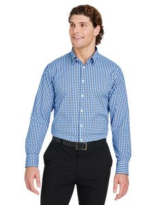 [DG536] Devon & Jones™ Men's CrownLux Performance® Gingham Dress Shirt