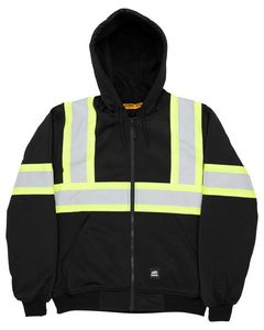 Berne® Apparel Safety Striped Therman Lined Sweatshirt