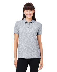 [NE115W] North End® Women's Eclipse Jacquard Polo