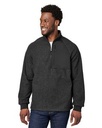 North End® Men's Aura Sweater Fleece Quarter-Zip Pullover