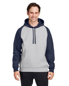 Team 365® Unisex Zone HydroSport™ Heavyweight Colorblock Hooded Sweatshirt
