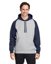 Team 365® Unisex Zone HydroSport™ Heavyweight Colorblock Hooded Sweatshirt