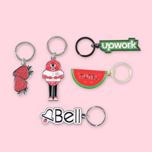 [DSKY3] 2" x 1" Diestruck Soft Enamel Keychain