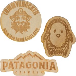 [WDST2] Wood Stickers - 2" W x 2" H