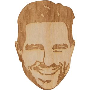 [WDST4] Wood Stickers - 4" W x 4" H
