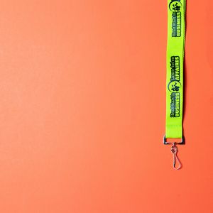 Silkscreened Flat Polyester Lanyard - 1/2" W x 36" L