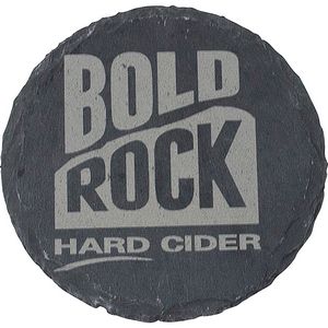 Custom Slate Coaster - Single Round