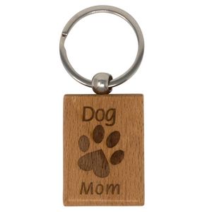 [WDKY1] Wood Keychains - Rectangle