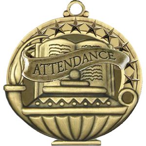 Stock Academic Medals - Attendance