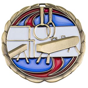 Stock Color Medals - Gymnastics