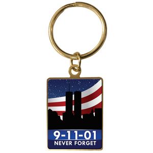 [DIGIKT14] Digistock Keychains - 1 1/8" W x 1 1/2" H in Shiny Gold