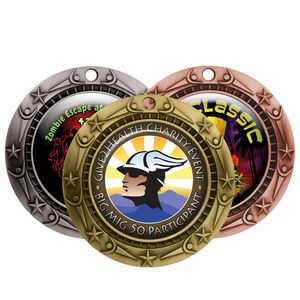 [DIGIMEDWCMB] Digistock Medals - 2" Figurine & Star Border