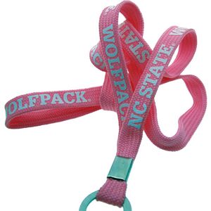 Silkscreened Tubular Polyester Lanyard - 1/2" W x 36" L
