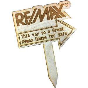 Custom Wood Garden Stakes - 3" W x 10" H x 1/4" D
