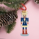 Offset Print Custom Ornament On Stainless Steel With Epoxy Dome - 1 sided 4"