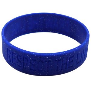 [SBRDB25] Debossed Silicone Bracelets - 25mm