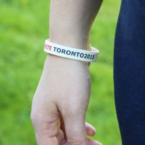 [SBRDBC12] Debossed & Color Filled Silicone Bracelets - 12mm