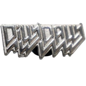 Diestruck Sandblasted Lapel Pins - Iron 1 1/2" W x 1 1/2" H