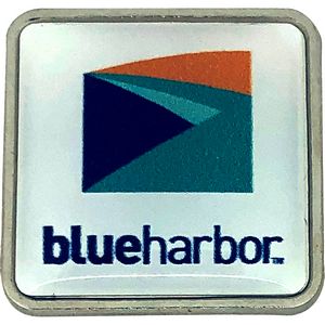 [SQR17] Digistock Lapel Pins - 3/4" W x 3/4" H Rounded Square