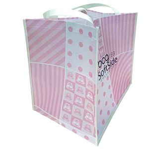 [TB1131015] Laminated Non Woven Polypropylene Tote: 13" W x 15" H x 10" D