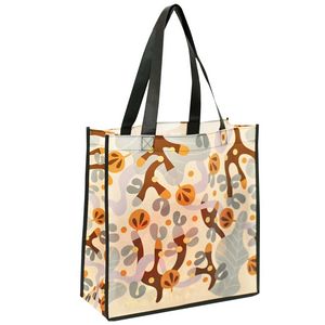 [TB113513] Laminated Non Woven Polypropylene Tote: 13" W x 13" H x 5" D