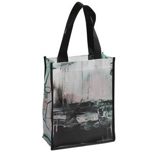 [TB18410] Laminated Non Woven Polypropylene Tote: 8" W x 10" H x 4" D
