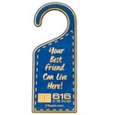 Custom Wood Door Hangers - 1 sided