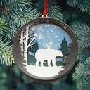 Layered Wood Ornament
