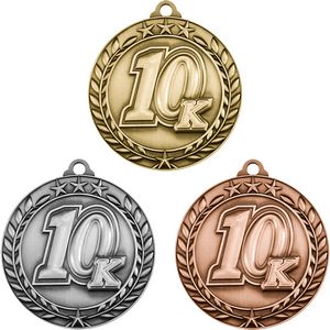 Stock Small Academic & Sports Laurel Medals - 10K