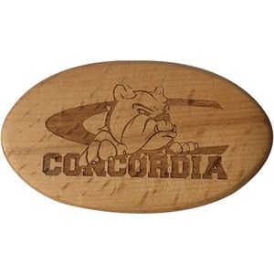 Stock Wood Magnets - Oval