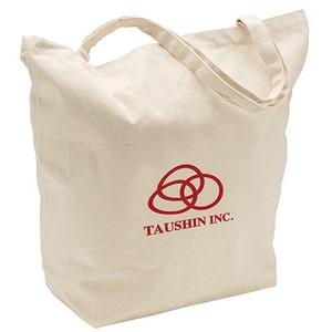 [E6001] 10 oz Cotton Canvas Tote Bag: 20" W X 17.5" H: 20" W x 17.5" H