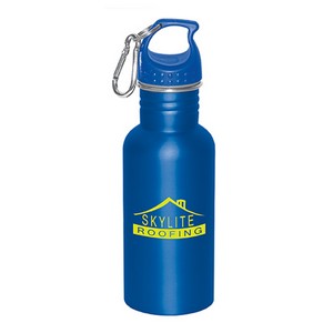 [WB7075] Wide Mouth 500 Ml (17 Fl. Oz.) Stainless Steel Water Bottle