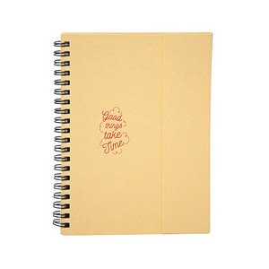 [CA9414] Polar Star Spiral Journal With 175 Sticky Notes