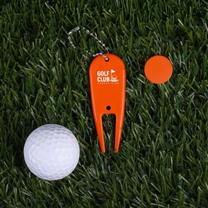 [G7326] Fairway Golf Divot Tool With Ball Marker