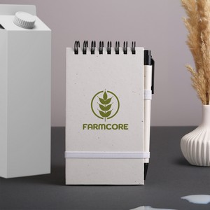 [CA9798] Dairy Diary Recycled Milk Carton Jotter