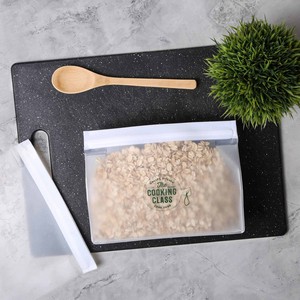 [BBGKP8] SlipZip Horizontal Gusseted Reusable Storage Bag