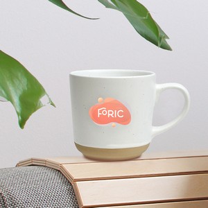 [CM9002] Okanagan Speckled 400 Ml. (13.5 Fl. Oz.) Ceramic Mug
