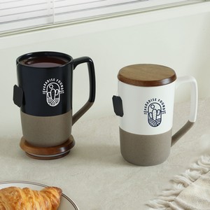 [CM9015] Valencia 16 Fl. Oz. Ceramic Mug With Lid